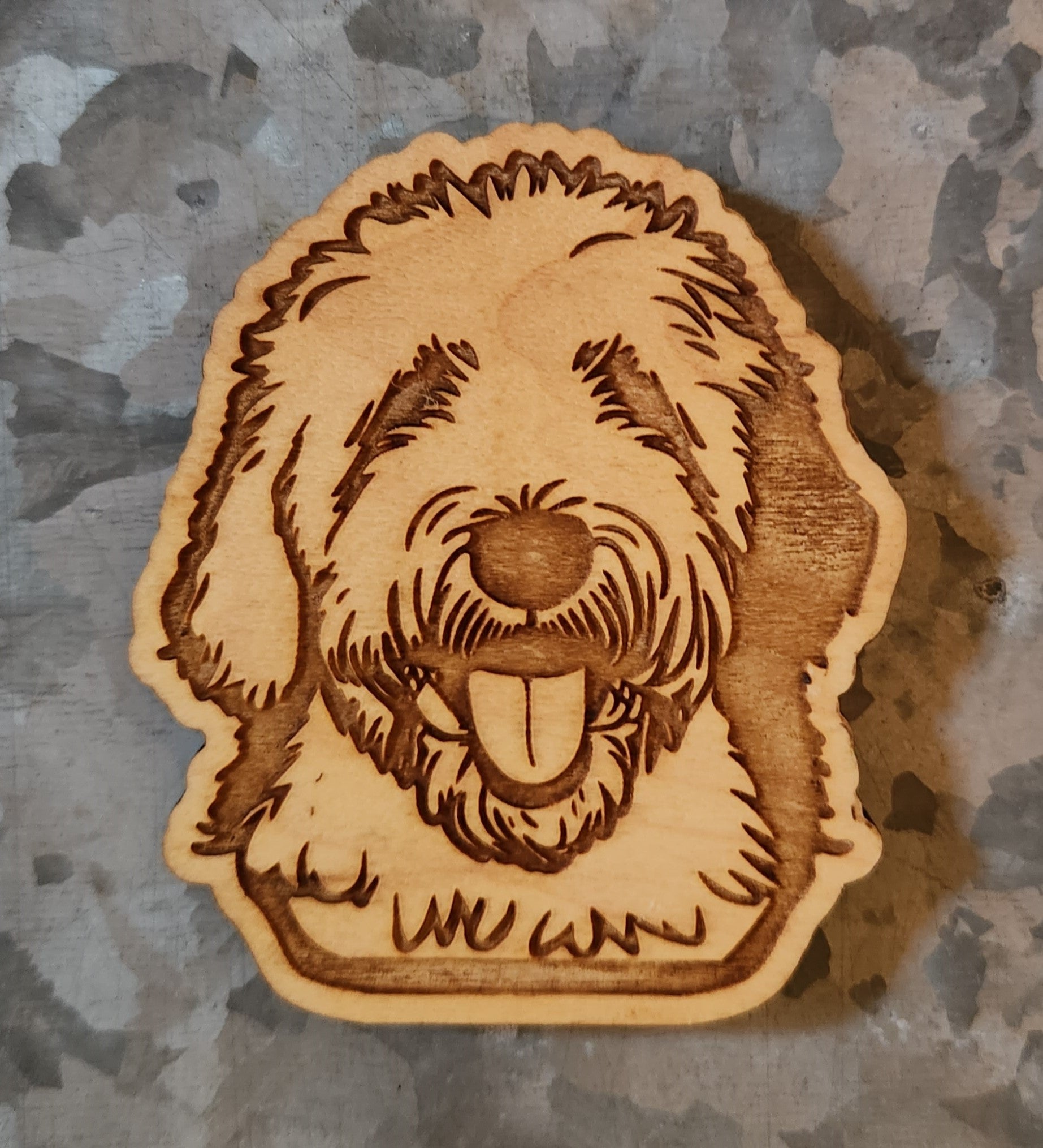 Old English Sheepdog Magnet