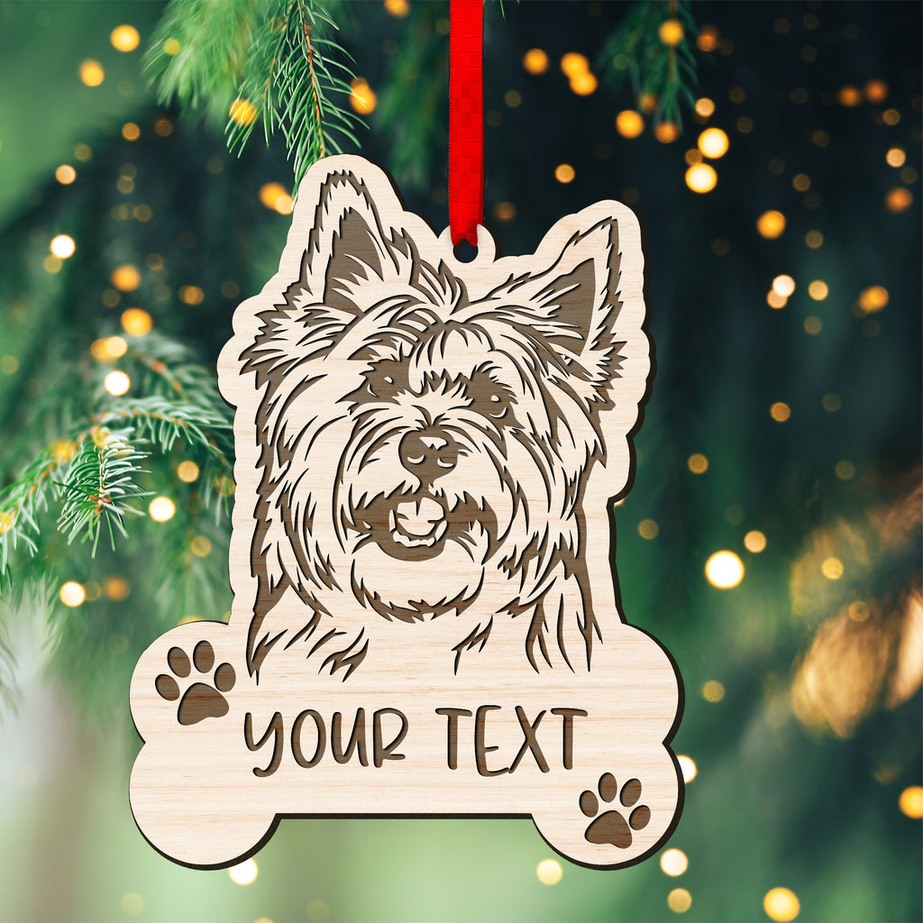 Cairn Terrier Customized Ornament